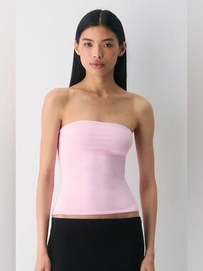 Aritzia contour tube top - light pink